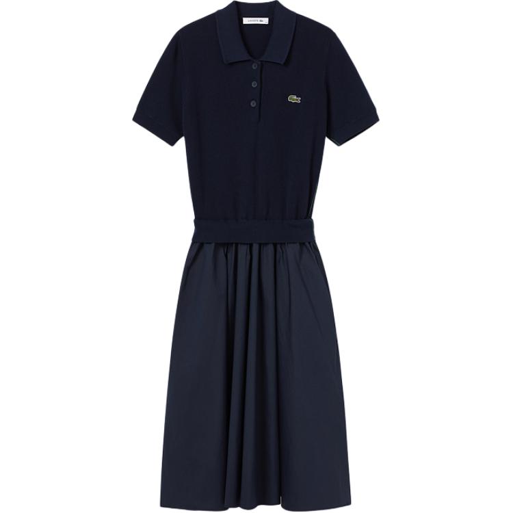 Женское платье с коротким рукавом 166/Navy Blue LACOSTE, темно-синий
Женское платье с коротким рукавом 166/Navy Blue LACOSTE, темно-синий