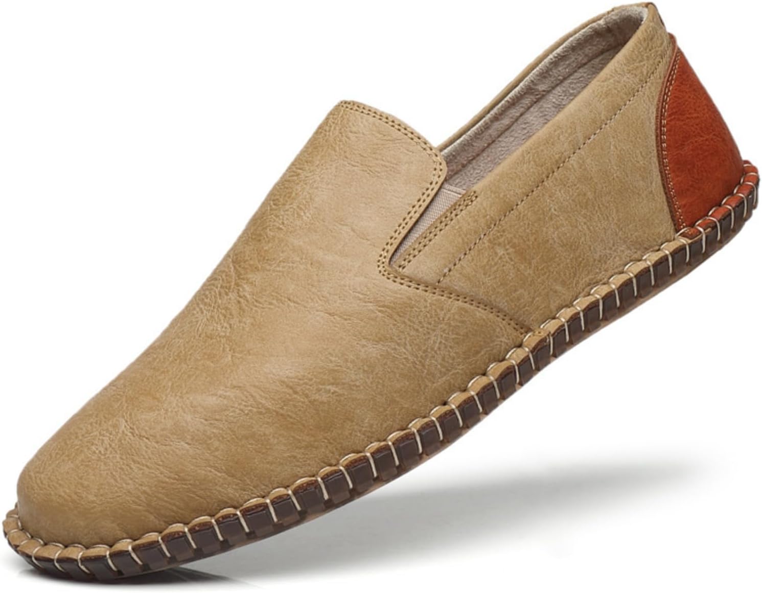 Мужские лоферы из натуральной кожи с мягкой подошвой, без шнурков, повседневная деловая обувь с противоскользящей подошвой, черного и хаки цвета, для ношения в офисе Azttoztto
Мужские лоферы из натуральной кожи с мягкой подошвой, без шнурков, повседневная деловая обувь с противоскользящей подошвой, черного и хаки цвета, для ношения в офисе Azttoztto