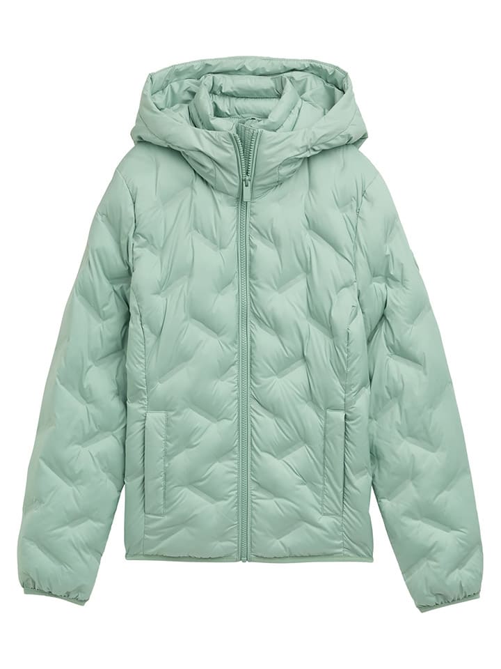 Стеганая куртка Tom Tailor, зеленый
Стеганая куртка Tom Tailor, зеленый