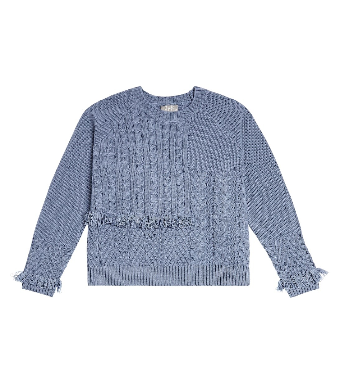 Жилет из шерстяного свитера Il Gufo, синий
Жилет из шерстяного свитера Il Gufo, синий