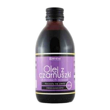 Масло черного тмина 250 мл - Длительное применение Myvita 
Масло черного тмина 250 мл - Длительное применение Myvita