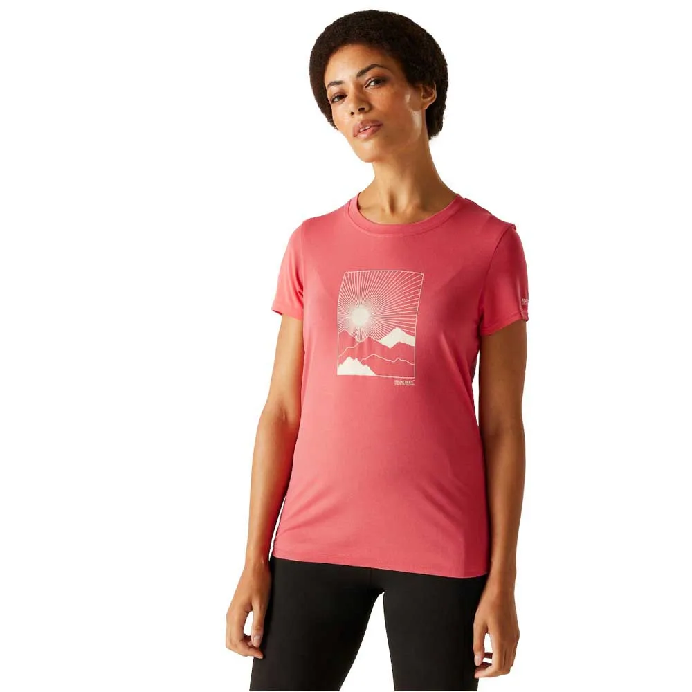 Футболка с коротким рукавом Regatta Fingal Stretch, розовый
Футболка с коротким рукавом Regatta Fingal Stretch, розовый