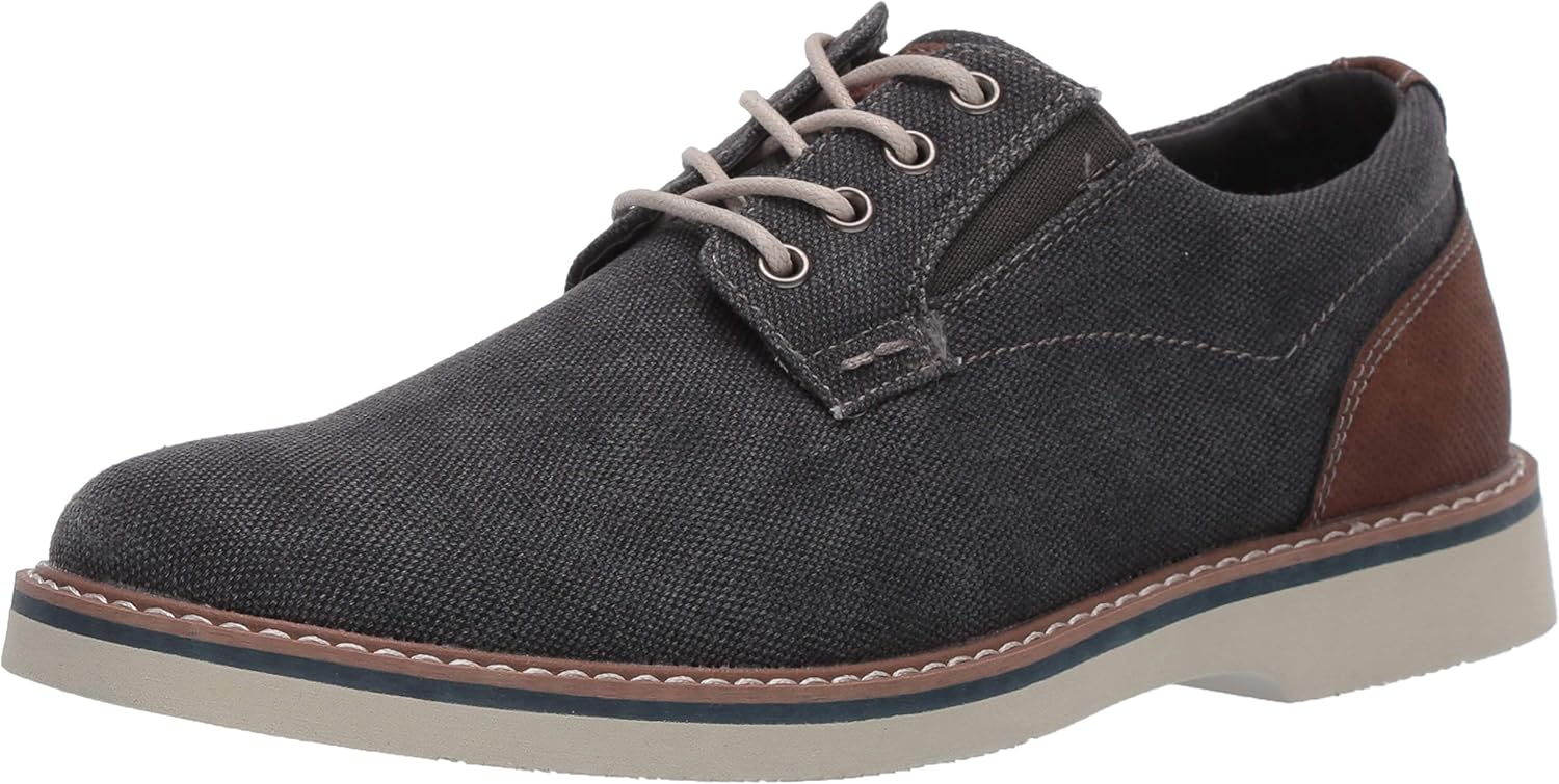 Мужские оксфорды Nunn Bush Barklay из канваса с однотонным носком и шнуровкой
Мужские оксфорды Nunn Bush Barklay из канваса с однотонным носком и шнуровкой