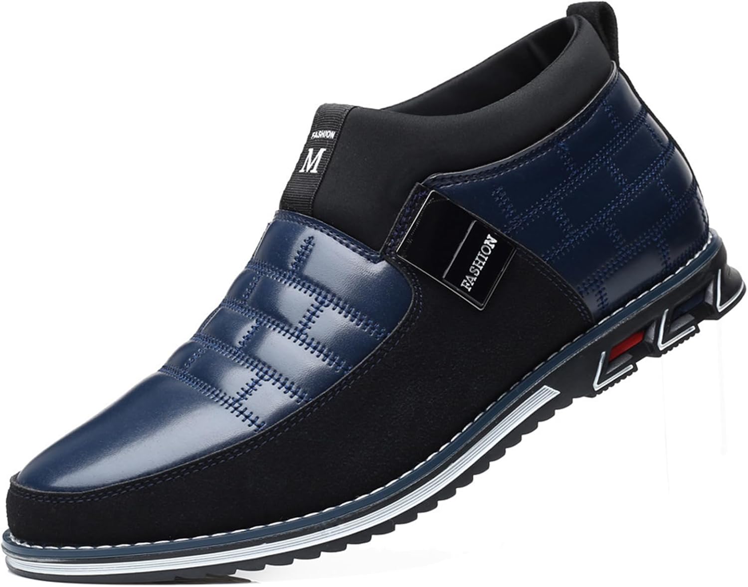 Мужские повседневные лоферы Crepuscute, удобные легкие мокасины на плоской подошве для улицы, прогулок, вождения, делового офиса и модного гардероба, синий
Мужские повседневные лоферы Crepuscute, удобные легкие мокасины на плоской подошве для улицы, прогулок, вождения, делового офиса и модного гардероба, синий