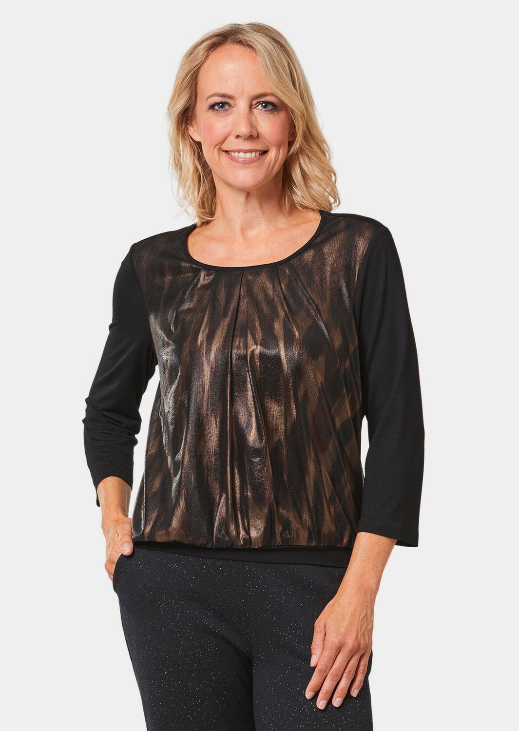 Блуза GOLDNER nshirt, черный
Блуза GOLDNER nshirt, черный