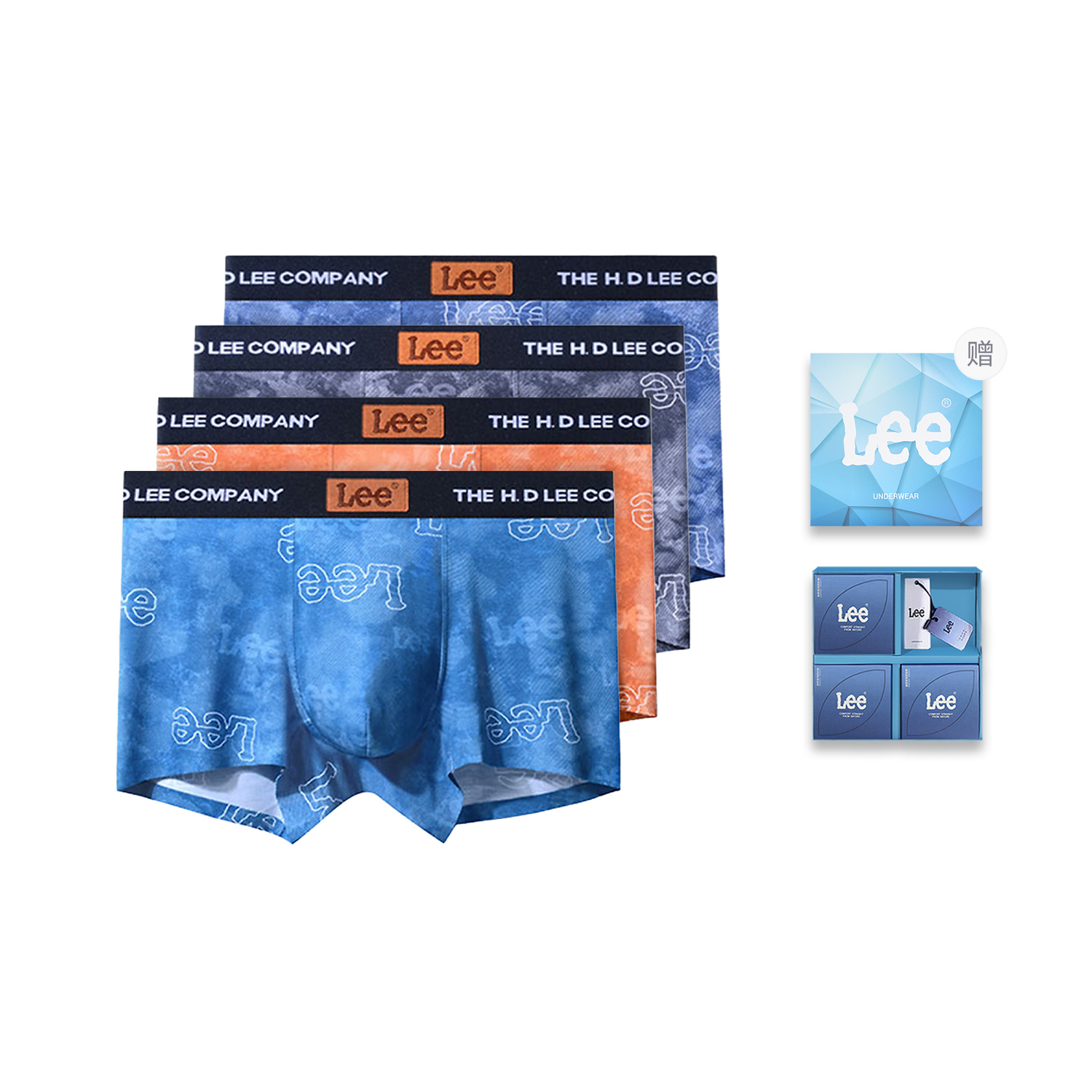 Lee Sunset 5.0 подарочный набор мужского белья 4 шт
Lee Sunset 5.0 подарочный набор мужского белья 4 шт