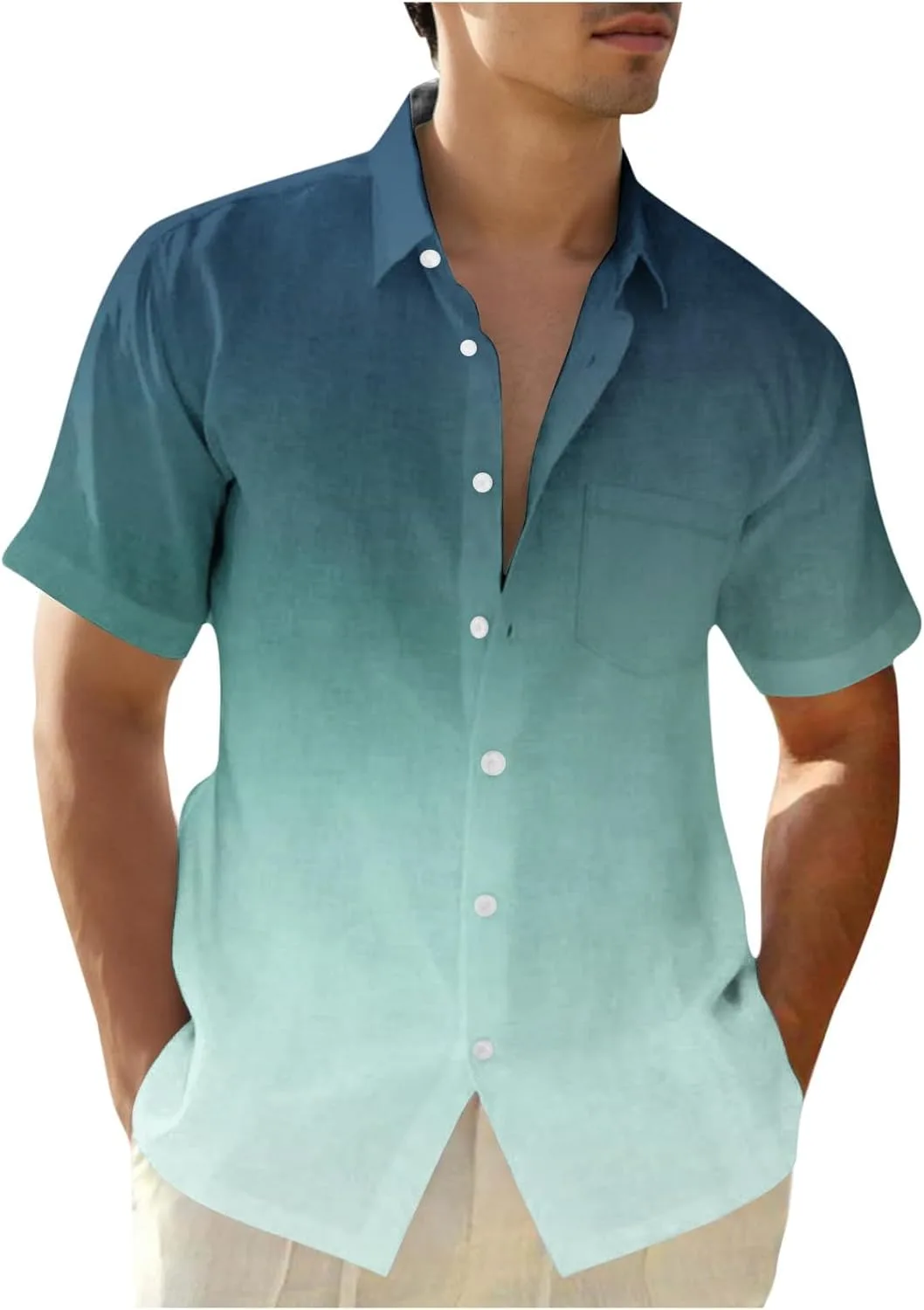 Мужская рубашка Big and Tall с коротким рукавом в гавайском стиле
Мужская рубашка Big and Tall с коротким рукавом в гавайском стиле