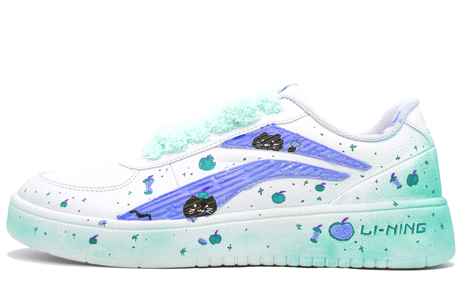 LINING Лининг противоскользящие и износостойкие легкие низкие скейтерские кроссовки мужские белый зеленый фиолетовый - белый зеленый фиолетовый, цвет White Green Purple
LINING Лининг противоскользящие и износостойкие легкие низкие скейтерские кроссовки мужские белый зеленый фиолетовый - белый зеленый фиолетовый, цвет White Green Purple