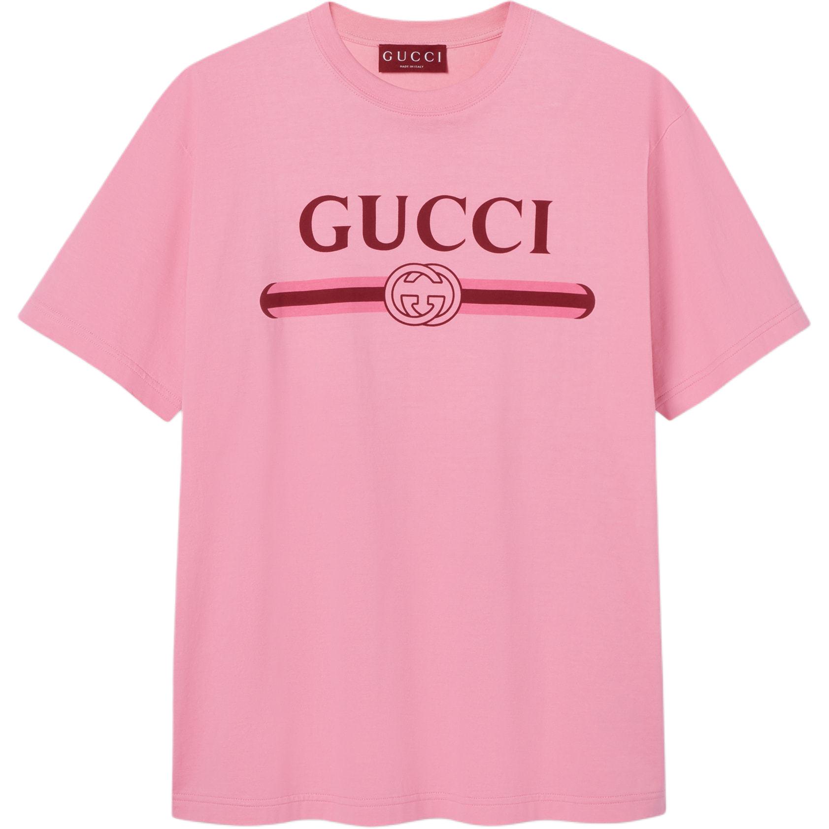 Футболка с принтом логотипа GUCCI, розовый
Футболка с принтом логотипа GUCCI, розовый