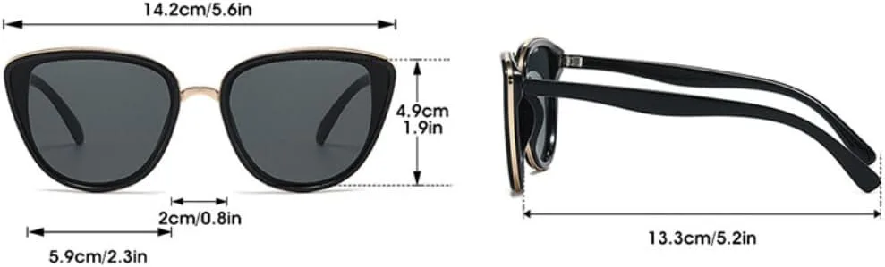 Винтажные солнцезащитные очки «кошачий глаз» для женщин, популярный модный дизайн, зеркальные, с защитой от УФ-излучения UV400, класса люкс TKKTLLT, White-red
Винтажные солнцезащитные очки «кошачий глаз» для женщин, популярный модный дизайн, зеркальные, с защитой от УФ-излучения UV400, класса люкс TKKTLLT, White-red