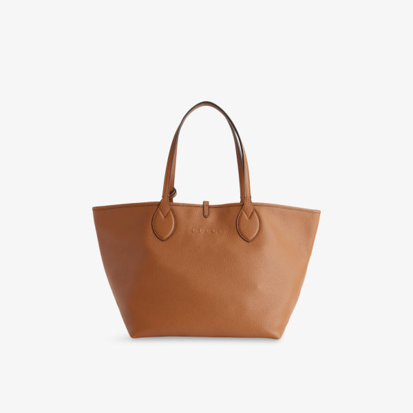 Сумка-тоут кожаная Gucci Totissima, светло-коричневый 
Сумка-тоут кожаная Gucci Totissima, светло-коричневый