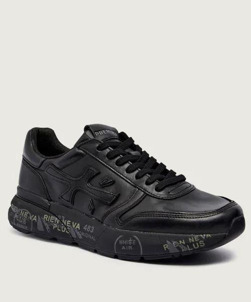 Кожаные кроссовки Мика Premiata, черный
Кожаные кроссовки Мика Premiata, черный