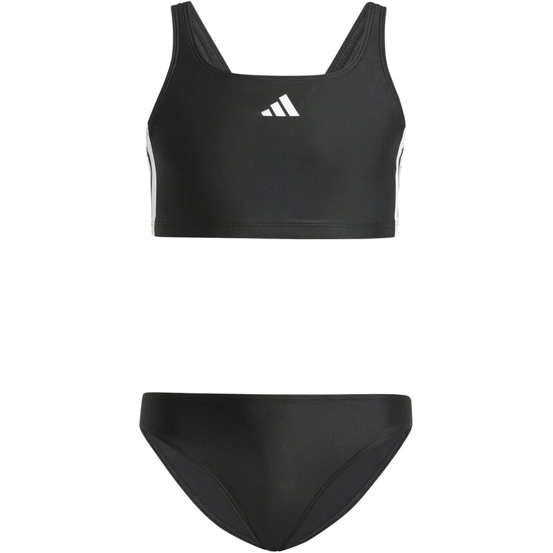 Детское бикини с тремя полосками и V-образным вырезом Adidas, черный
Детское бикини с тремя полосками и V-образным вырезом Adidas, черный
