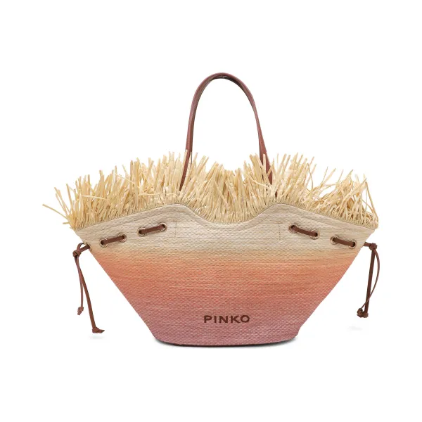 Пляжная сумка Pagoda Pinko, бежевый
Пляжная сумка Pagoda Pinko, бежевый