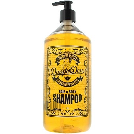Dapper Dan Шампунь для волос и тела 1000мл
Dapper Dan Шампунь для волос и тела 1000мл