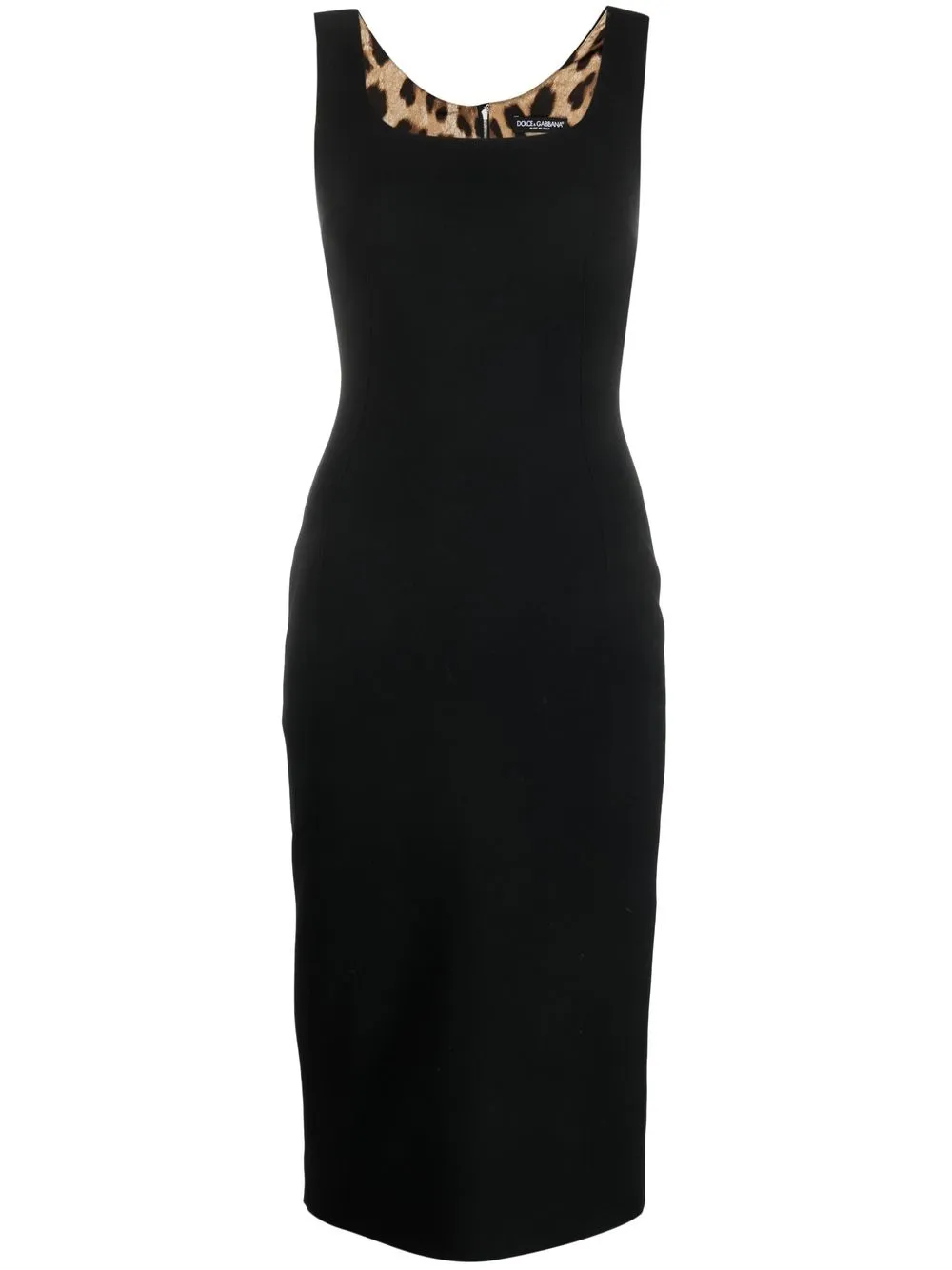 Платье миди с квадратным вырезом Dolce & Gabbana, черный
Платье миди с квадратным вырезом Dolce & Gabbana, черный