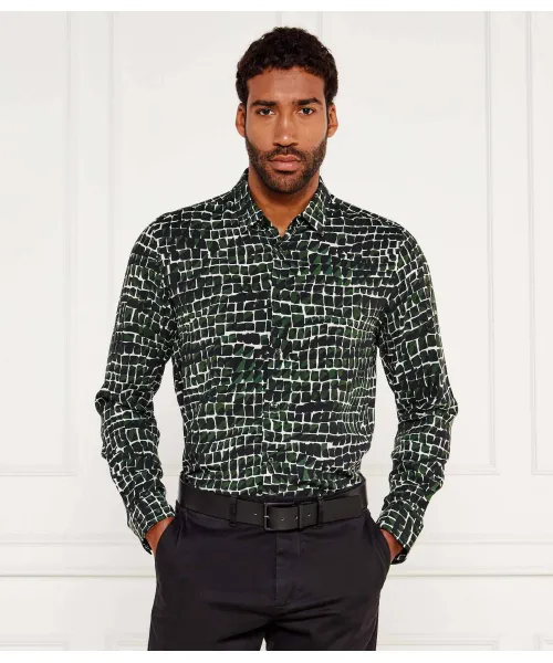 Рубашка Эмеро Straight fit Hugo, зеленый
Рубашка Эмеро Straight fit Hugo, зеленый