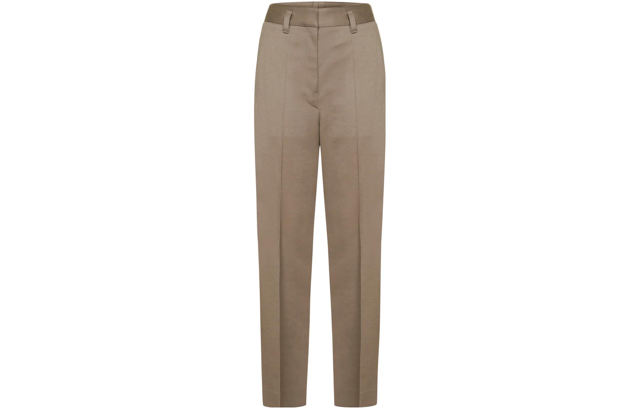 Женские повседневные брюки коричневые Lemaire
Женские повседневные брюки коричневые Lemaire