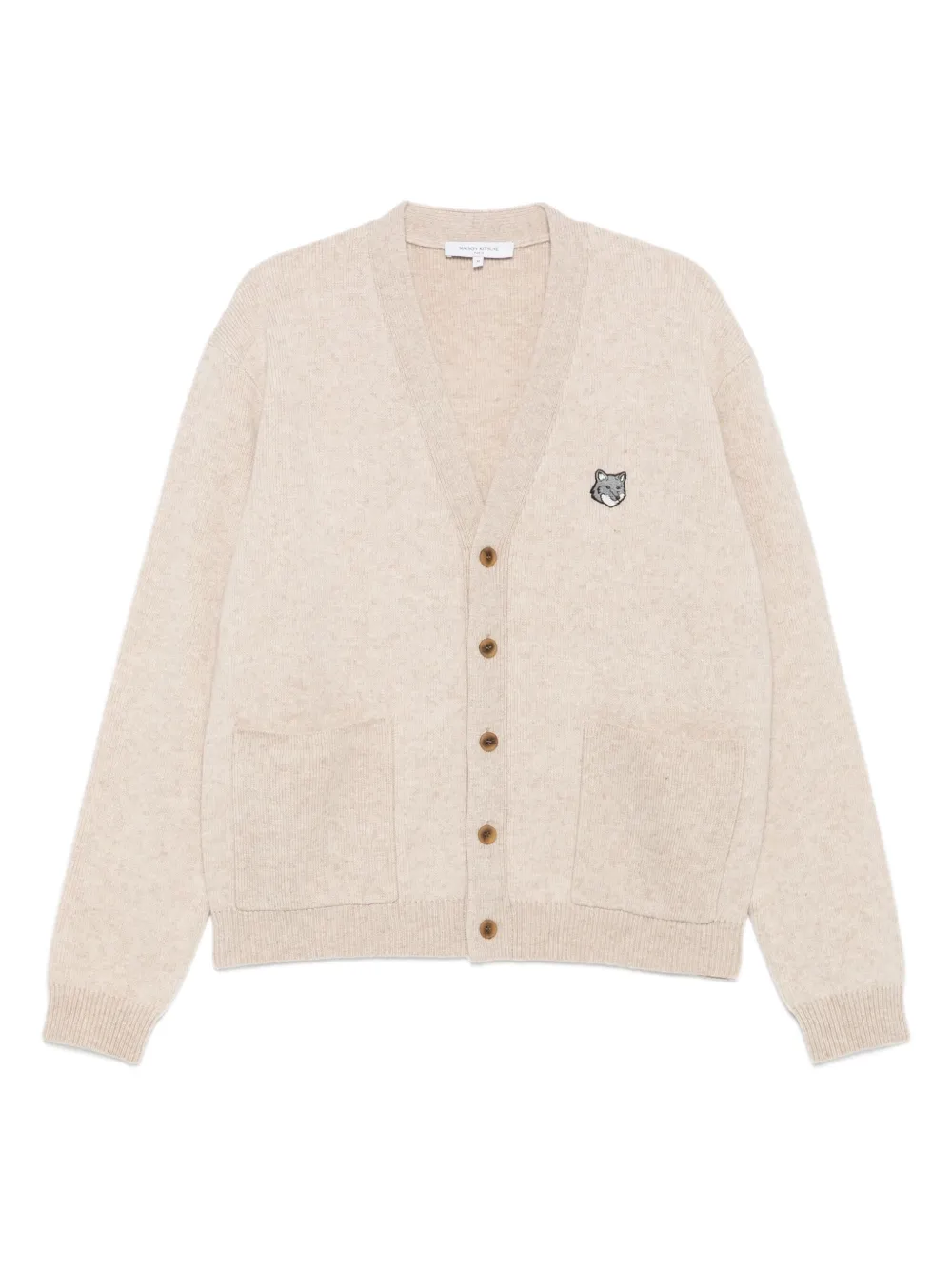 Кардиган Fox Head Maison Kitsuné, бежевый
Кардиган Fox Head Maison Kitsuné, бежевый