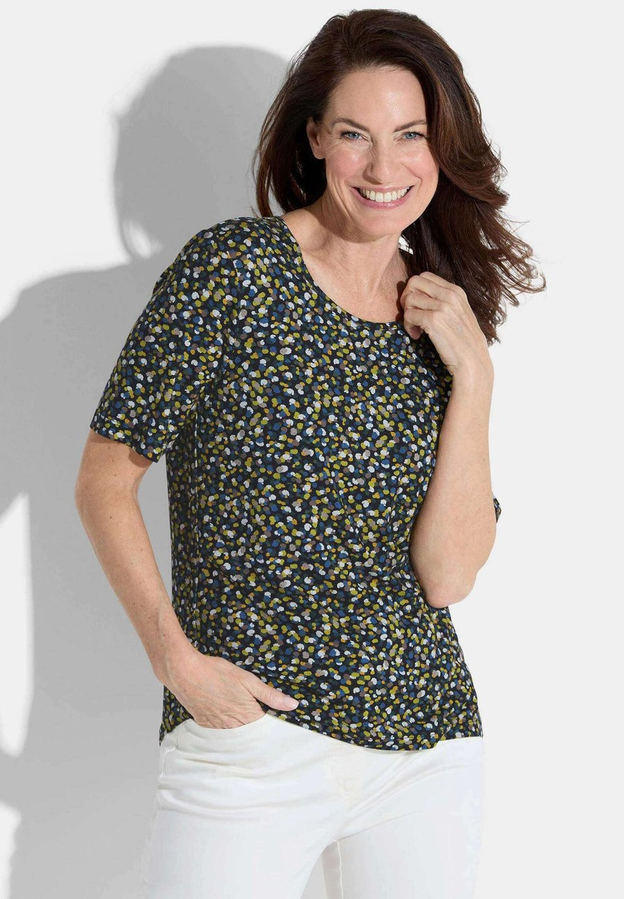 Блуза GOLDNER Blouse, Navy/Green Patterned/Blue
Блуза GOLDNER Blouse, Navy/Green Patterned/Blue