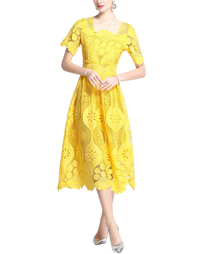 Элейн платье миди ELAINE, желтый
Элейн платье миди ELAINE, желтый