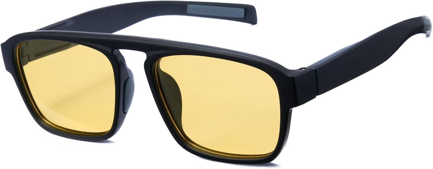 Поляризованные солнцезащитные очки Cyxus для мужчин и женщин, квадратная легкая оправа из материала TR90 с антибликовым покрытием, для вождения, рыбалки и других видов спорта на открытом воздухе, Matte Black/Night Vision-1347
Поляризованные солнцезащитные очки Cyxus для мужчин и женщин, квадратная легкая оправа из материала TR90 с антибликовым покрытием, для вождения, рыбалки и других видов спорта на открытом воздухе, Matte Black/Night Vision-1347