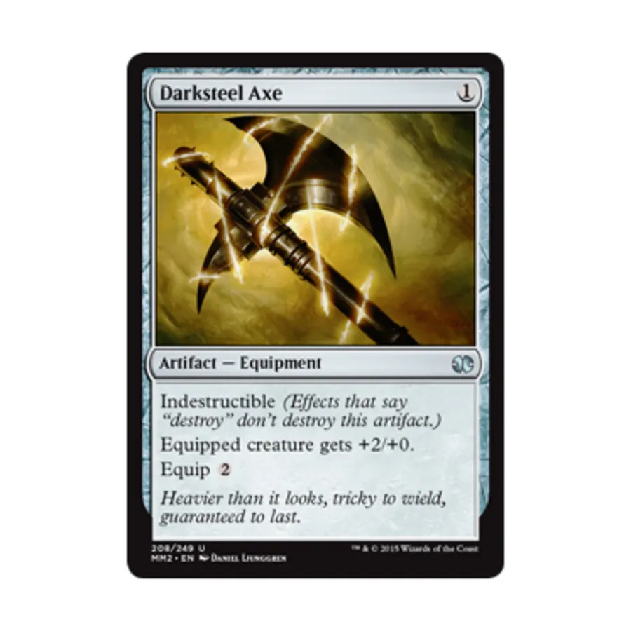 CCG Топор Темной стали (U), MTG - Modern Masters 2015
CCG Топор Темной стали (U), MTG - Modern Masters 2015