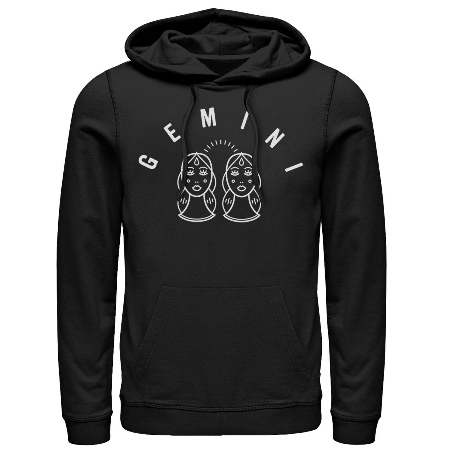 Мужская толстовка с капюшоном Gemini White Ink Sketch Licensed Character, черный
Мужская толстовка с капюшоном Gemini White Ink Sketch Licensed Character, черный