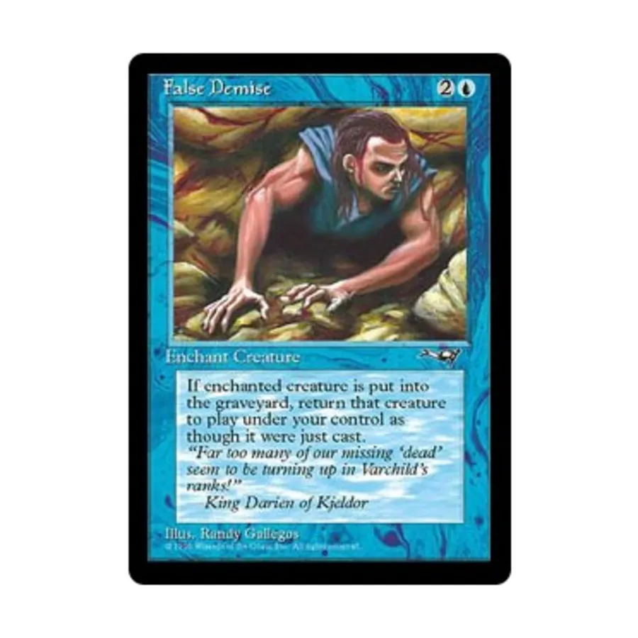 CCG Ложная кончина - Вер. 2 (У3), MTG - Alliances
CCG Ложная кончина - Вер. 2 (У3), MTG - Alliances