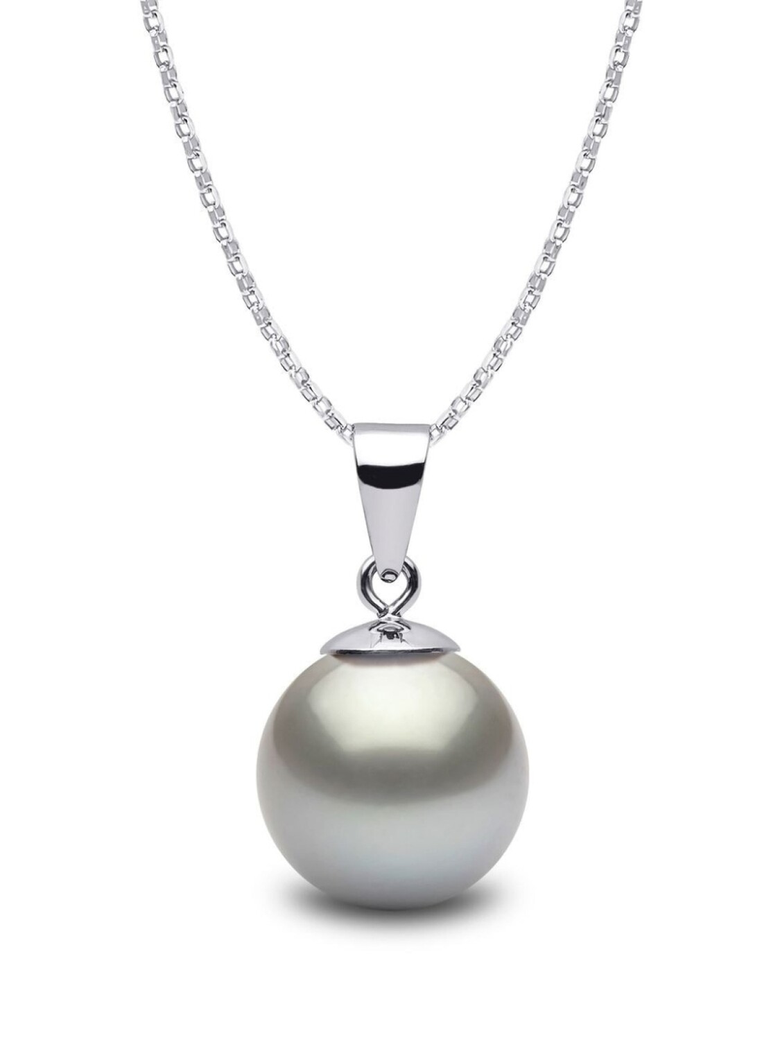 Колье Classic из белого золота с жемчугом Yoko London, серебряный 
Колье Classic из белого золота с жемчугом Yoko London, серебряный