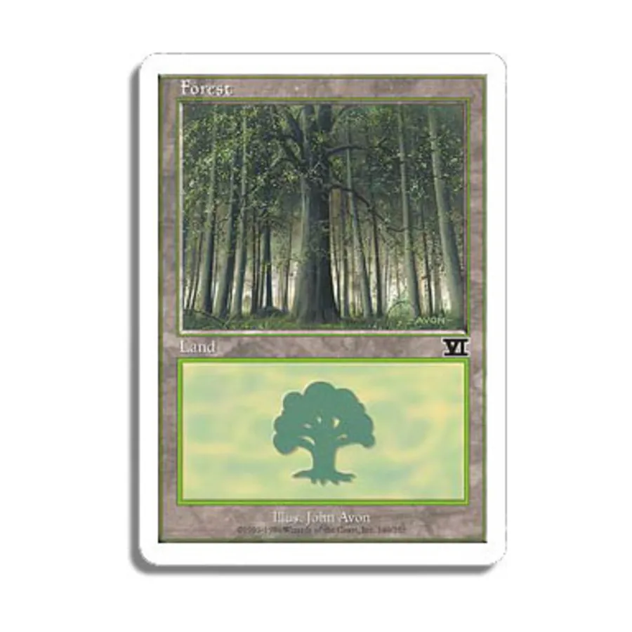 CCG Лес #349 (С), MTG - 6th Edition (Classic)
CCG Лес #349 (С), MTG - 6th Edition (Classic)