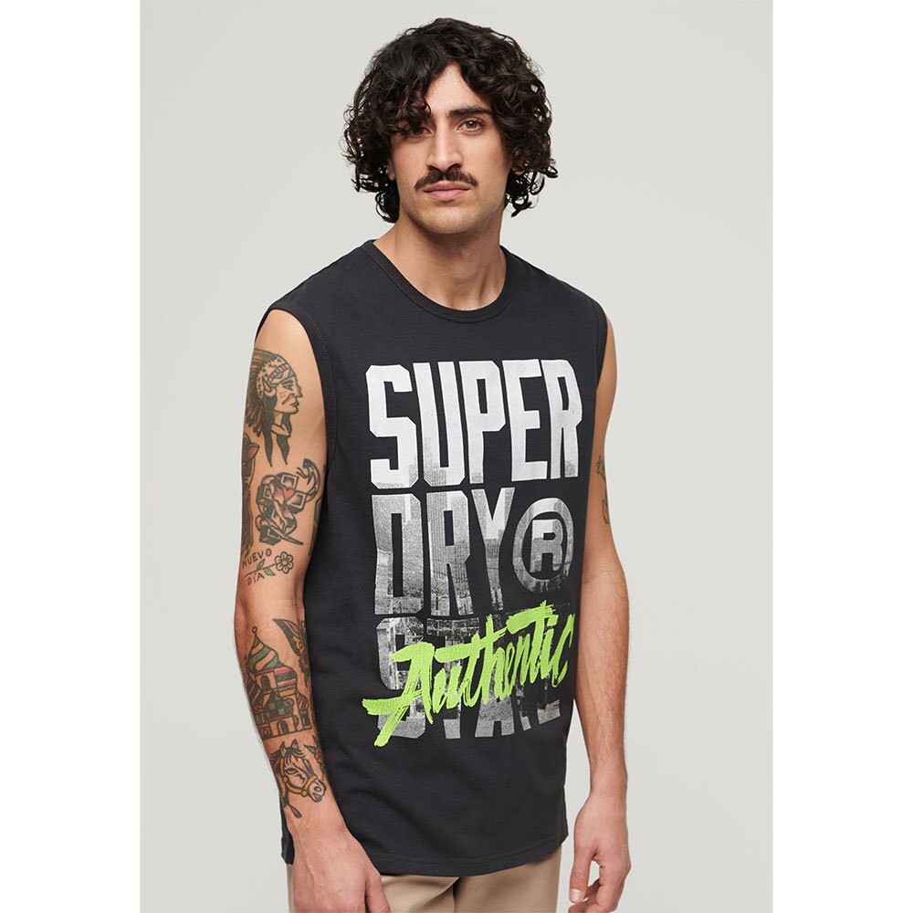Футболка Superdry Photographic Logo sleeveless T-shirt, черный
Футболка Superdry Photographic Logo sleeveless T-shirt, черный
