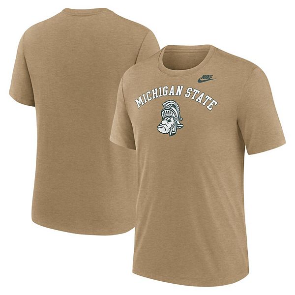 Мужская футболка michigan state spartans legacy arch tri-blend цвета светлого коричневого меланжа Nike
Мужская футболка michigan state spartans legacy arch tri-blend цвета светлого коричневого меланжа Nike