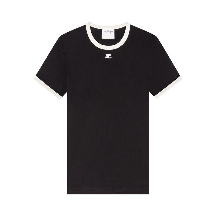 Футболка Courrèges Signature Contrast T-Shirt, Black
Футболка Courrèges Signature Contrast T-Shirt, Black