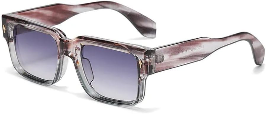 Солнцезащитные очки в стиле ретро прямоугольной формы для женщин, с леопардовым принтом и заклепками, модные солнцезащитные очки для мужчин, прозрачные с градиентным переходом цвета GHVWYX, Gray Gray
Солнцезащитные очки в стиле ретро прямоугольной формы для женщин, с леопардовым принтом и заклепками, модные солнцезащитные очки для мужчин, прозрачные с градиентным переходом цвета GHVWYX, Gray Gray