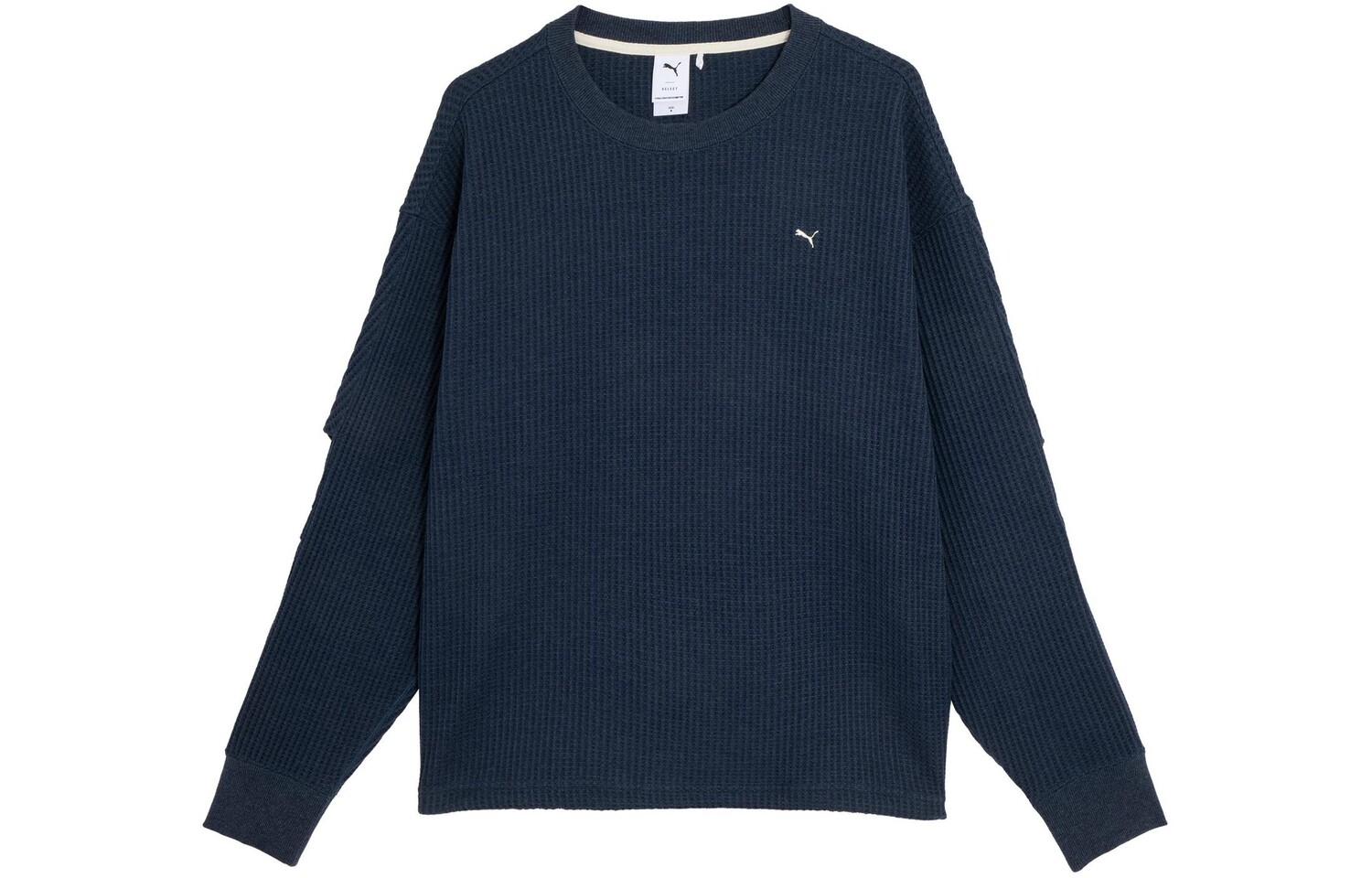 Толстовка унисекс темно-синяя Puma, синий 
Толстовка унисекс темно-синяя Puma, синий