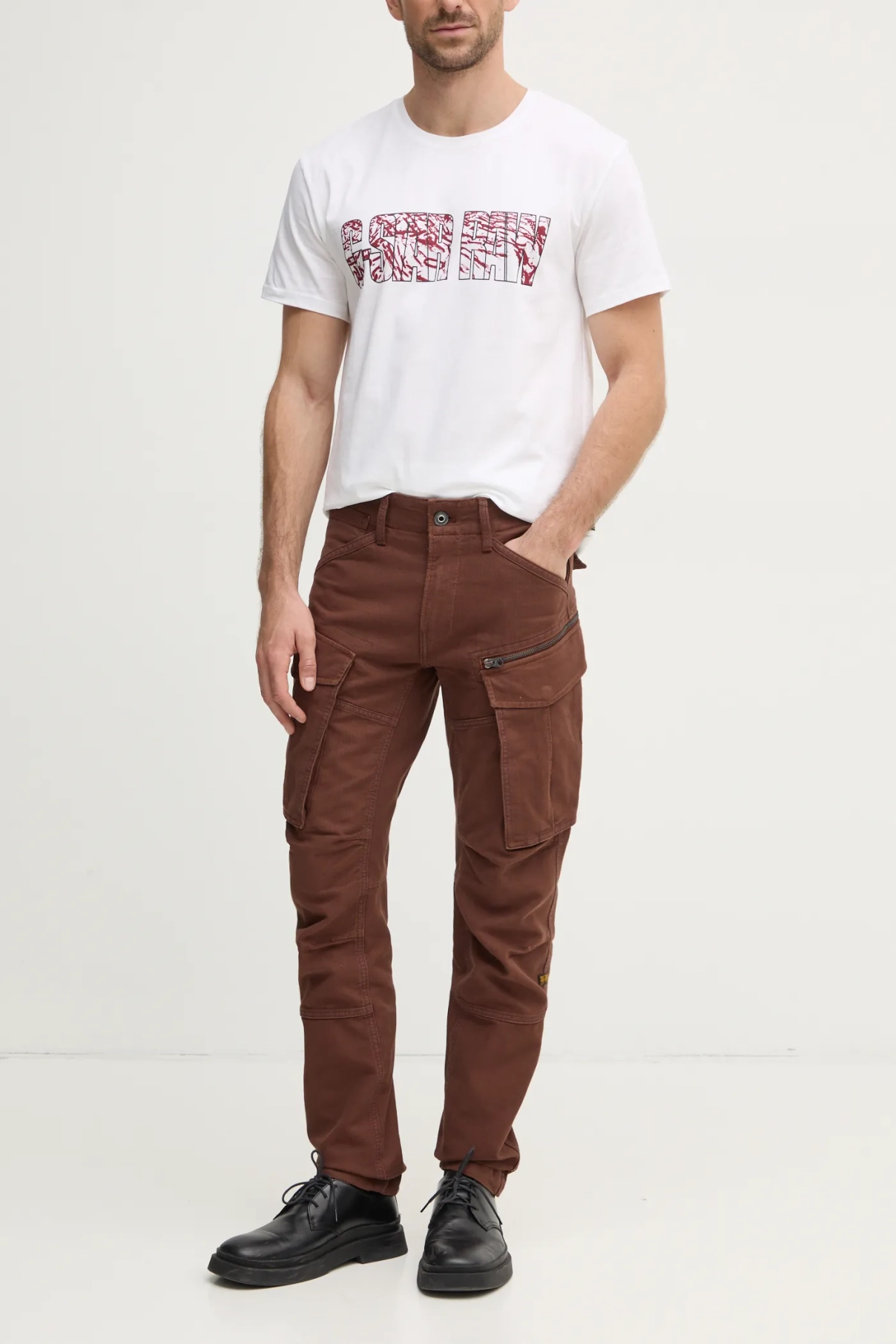 Хлопковые брюки G-Star Raw, коричневый
Хлопковые брюки G-Star Raw, коричневый