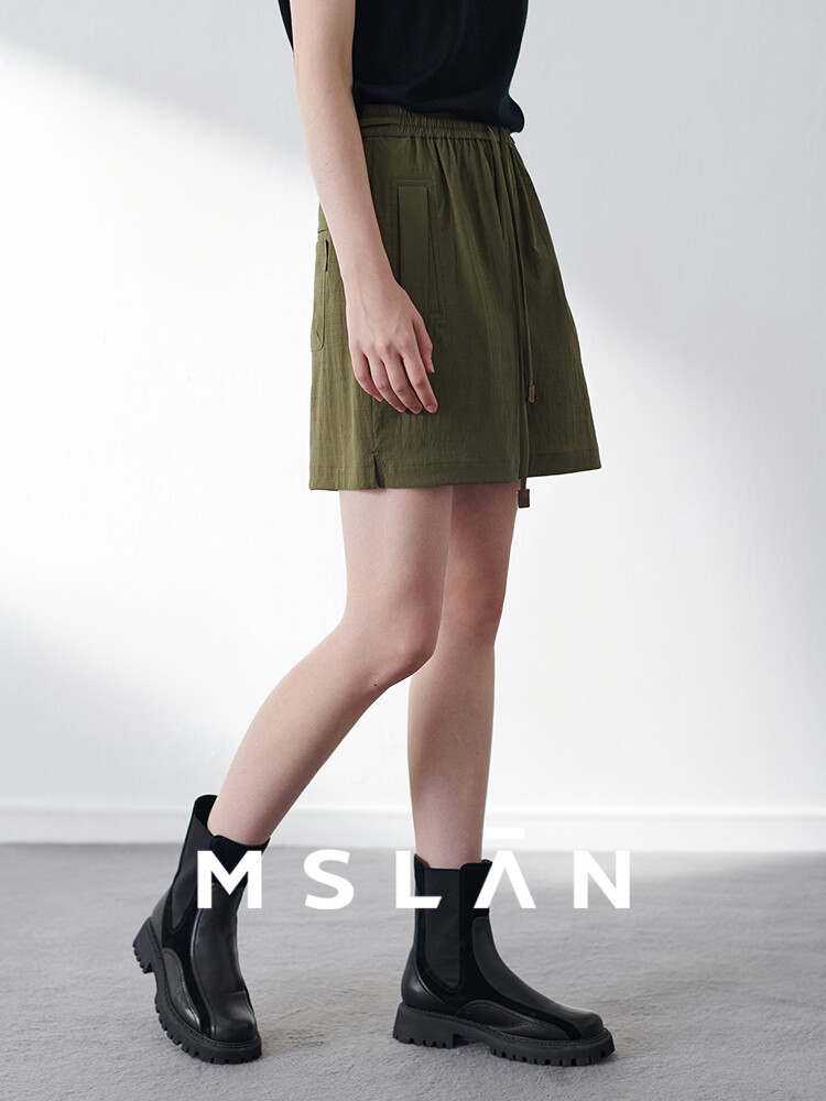 Шорты женские Mslan повседневные, оливковый / зеленый
Шорты женские Mslan повседневные, оливковый / зеленый