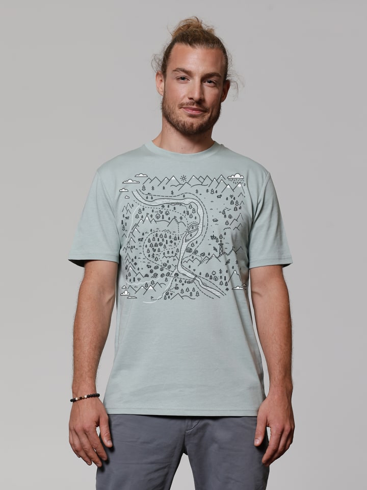 Футболка с пейзажем в алоэ wat Apparel
Футболка с пейзажем в алоэ wat Apparel