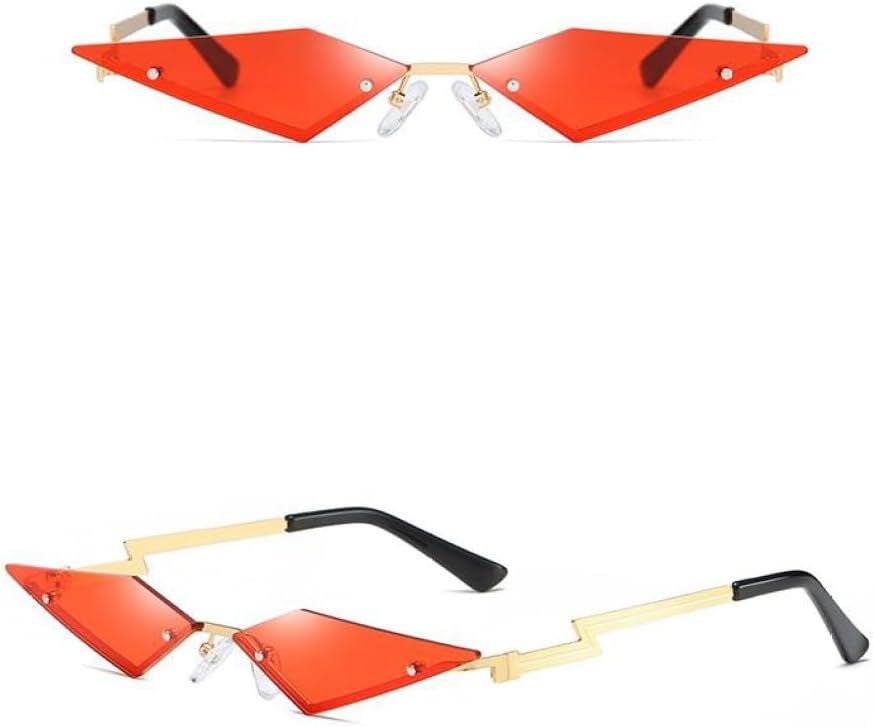 Женские солнцезащитные очки без оправы 2027 года, модные, с маленькими металлическими зеркальными линзами, розовые, разноцветные, с защитой от УФ-излучения UV400 MTZJH, Red
Женские солнцезащитные очки без оправы 2027 года, модные, с маленькими металлическими зеркальными линзами, розовые, разноцветные, с защитой от УФ-излучения UV400 MTZJH, Red