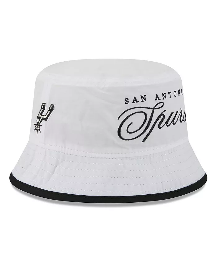 Мужская бело-черная нейлоновая шляпа-ведро San Antonio Spurs 2025 NBA Draft New Era
Мужская бело-черная нейлоновая шляпа-ведро San Antonio Spurs 2025 NBA Draft New Era