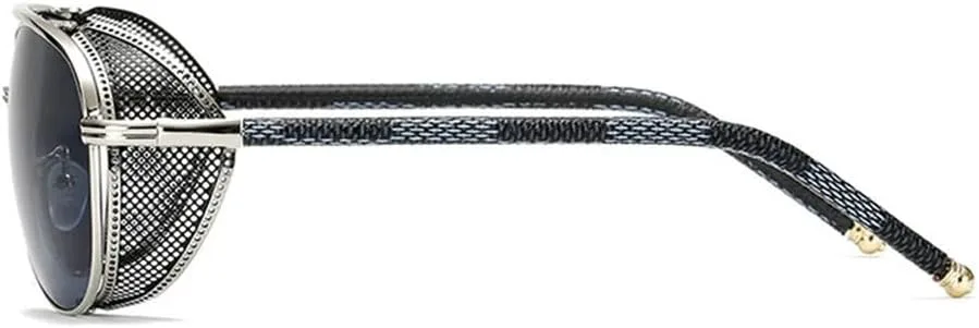 Солнцезащитные очки в стиле стимпанк для мужчин и женщин, винтажные металлические панк-очки, солнцезащитные очки с защитой от УФ-излучения UV400 HDUBFY, 1
Солнцезащитные очки в стиле стимпанк для мужчин и женщин, винтажные металлические панк-очки, солнцезащитные очки с защитой от УФ-излучения UV400 HDUBFY, 1