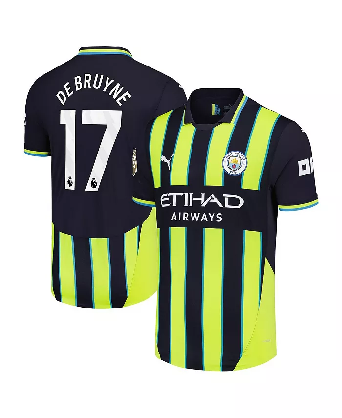 Мужская футболка Kevin De Bruyne в синем цвете Manchester City 2024/25, аутентичная игровая форма Puma
Мужская футболка Kevin De Bruyne в синем цвете Manchester City 2024/25, аутентичная игровая форма Puma