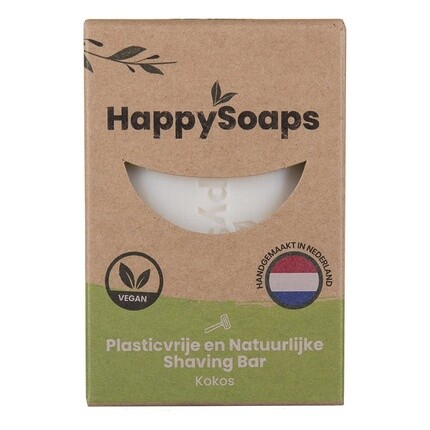 Happy Soaps Happysoaps Веганское мыло для бритья Кокос 80 г
Happy Soaps Happysoaps Веганское мыло для бритья Кокос 80 г