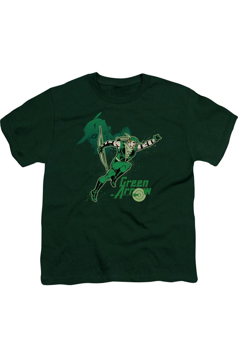 DC Comics Зеленая стрела Футболка с коротким рукавом для детей "Зеленая стрела в действии" Gildan 
DC Comics Зеленая стрела Футболка с коротким рукавом для детей "Зеленая стрела в действии" Gildan