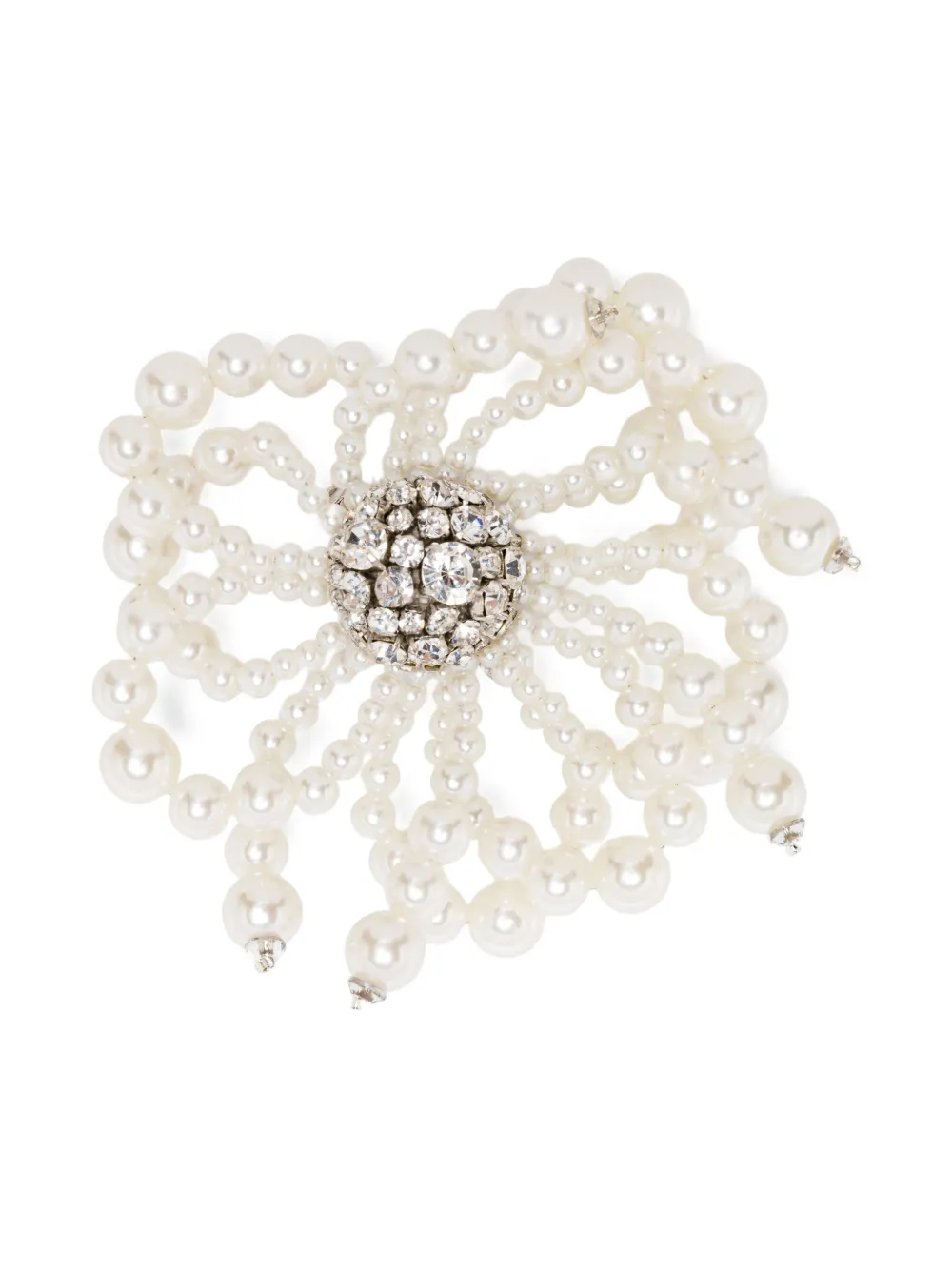 Брошь с жемчужным кристаллом Nº21, серебряный
Брошь с жемчужным кристаллом Nº21, серебряный