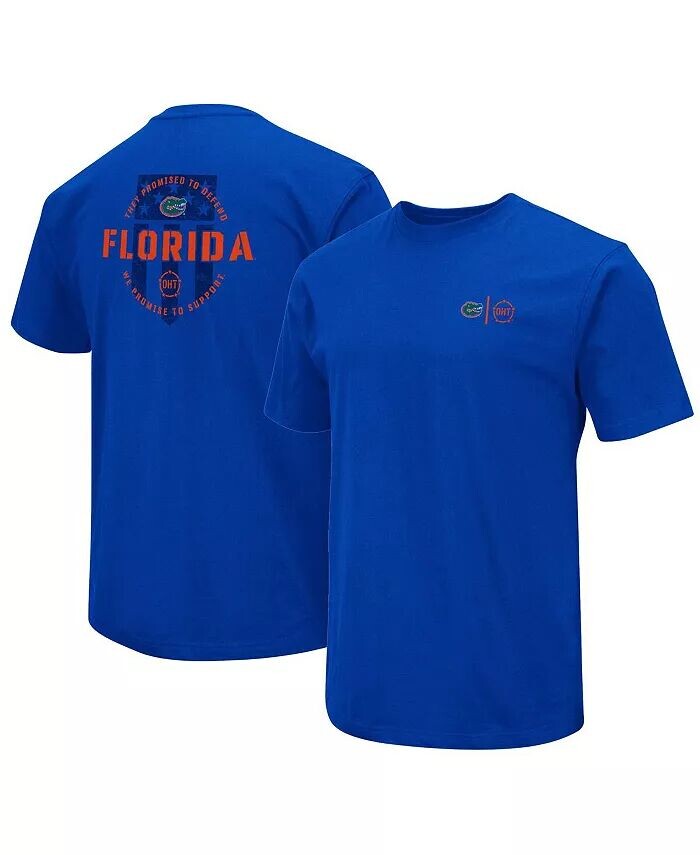 Мужская футболка Royal Florida Gators OHT в стиле милитари с благодарностью Colosseum
Мужская футболка Royal Florida Gators OHT в стиле милитари с благодарностью Colosseum