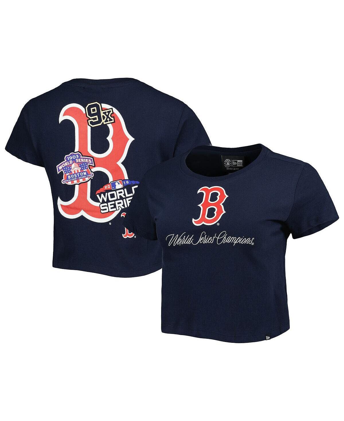 Синяя женская футболка Boston Red Sox Historic Champs New Era, синий
Синяя женская футболка Boston Red Sox Historic Champs New Era, синий