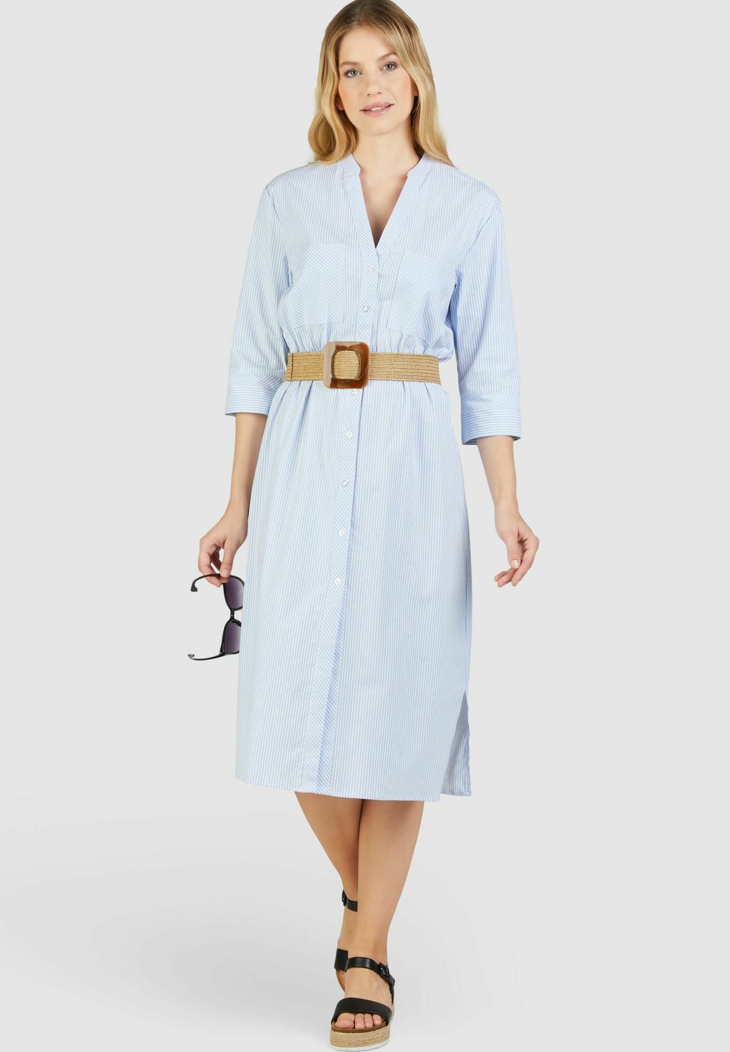 Платье-рубашка Navigazione, светло-голубой
Платье-рубашка Navigazione, светло-голубой