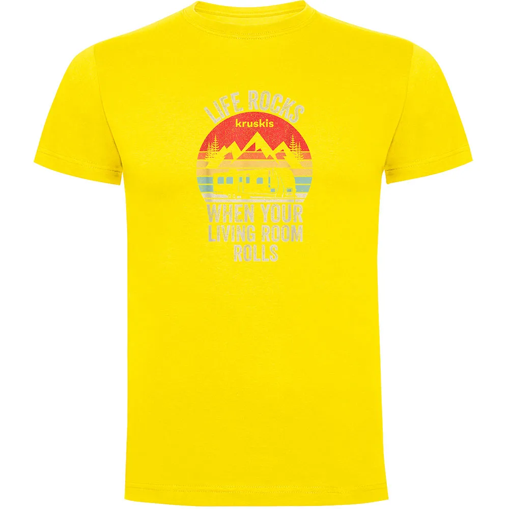 Футболка с коротким рукавом Kruskis Life Rocks, желтый
Футболка с коротким рукавом Kruskis Life Rocks, желтый